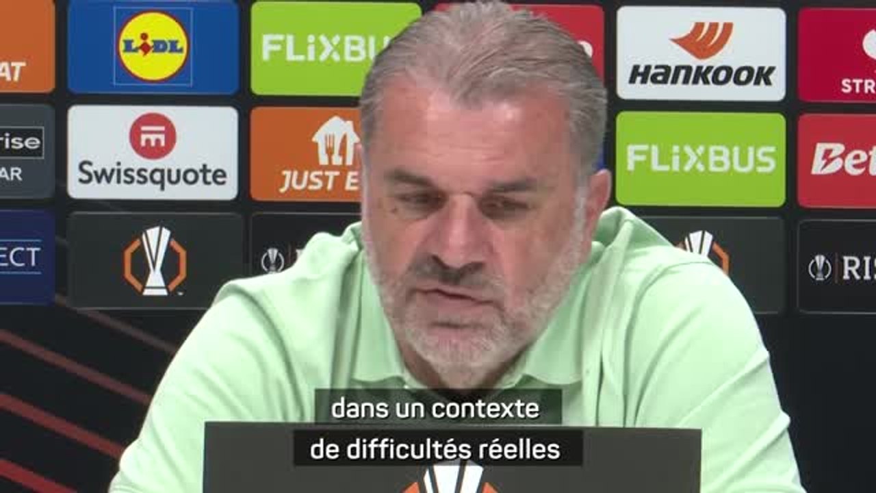 Tottenham - Postecoglou : "Fier d'avoir surmonté tous les obstacles"