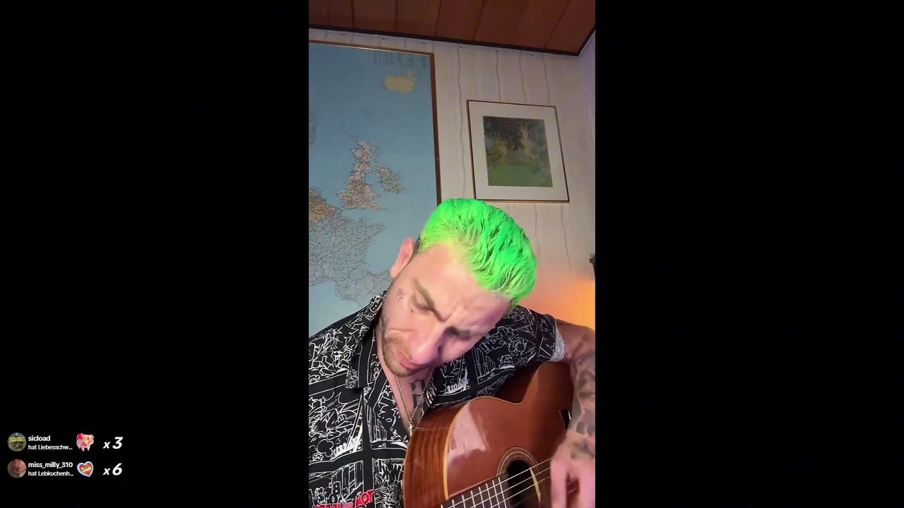Ich Brauch Lachluiebe   Zet guitar style   TikTok Livestream   Zois