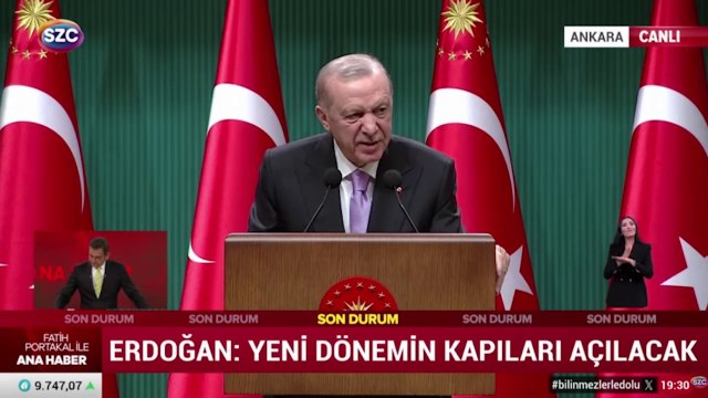 Erdoğan'dan PKK'nın fesih kararına ilişkin ilk açıklama
