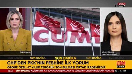 CHP lideri Özgür Özel'den fesih kararıyla ilgili ilk açıklama