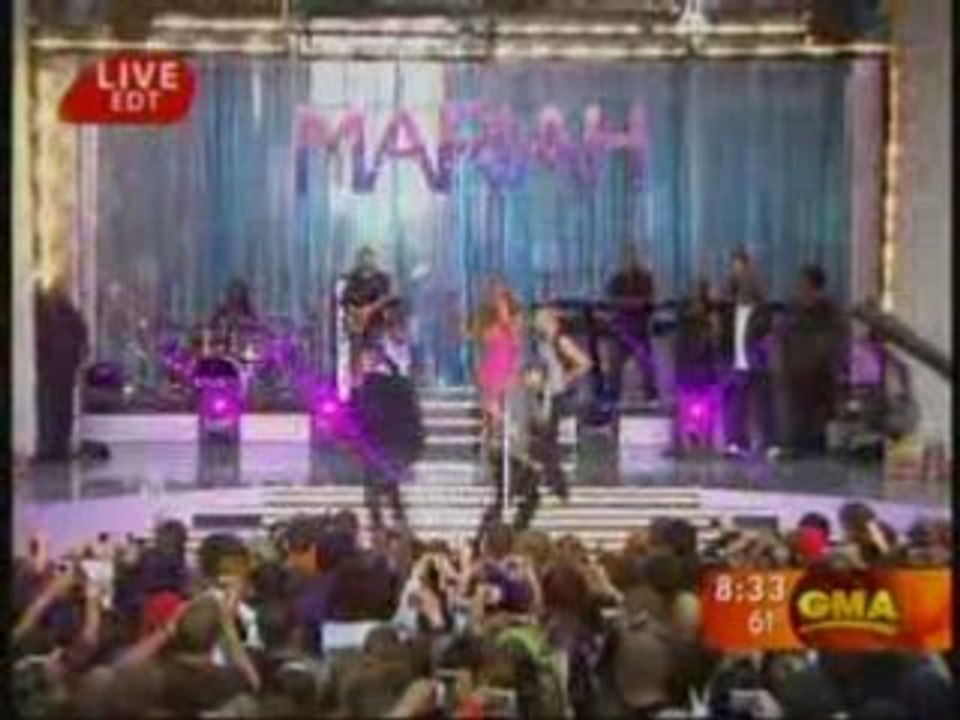 Mariah Carey 1 of 3 - Touch My Body (Live on GMA)