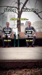 Which One Are You? Saver vs. Investor...