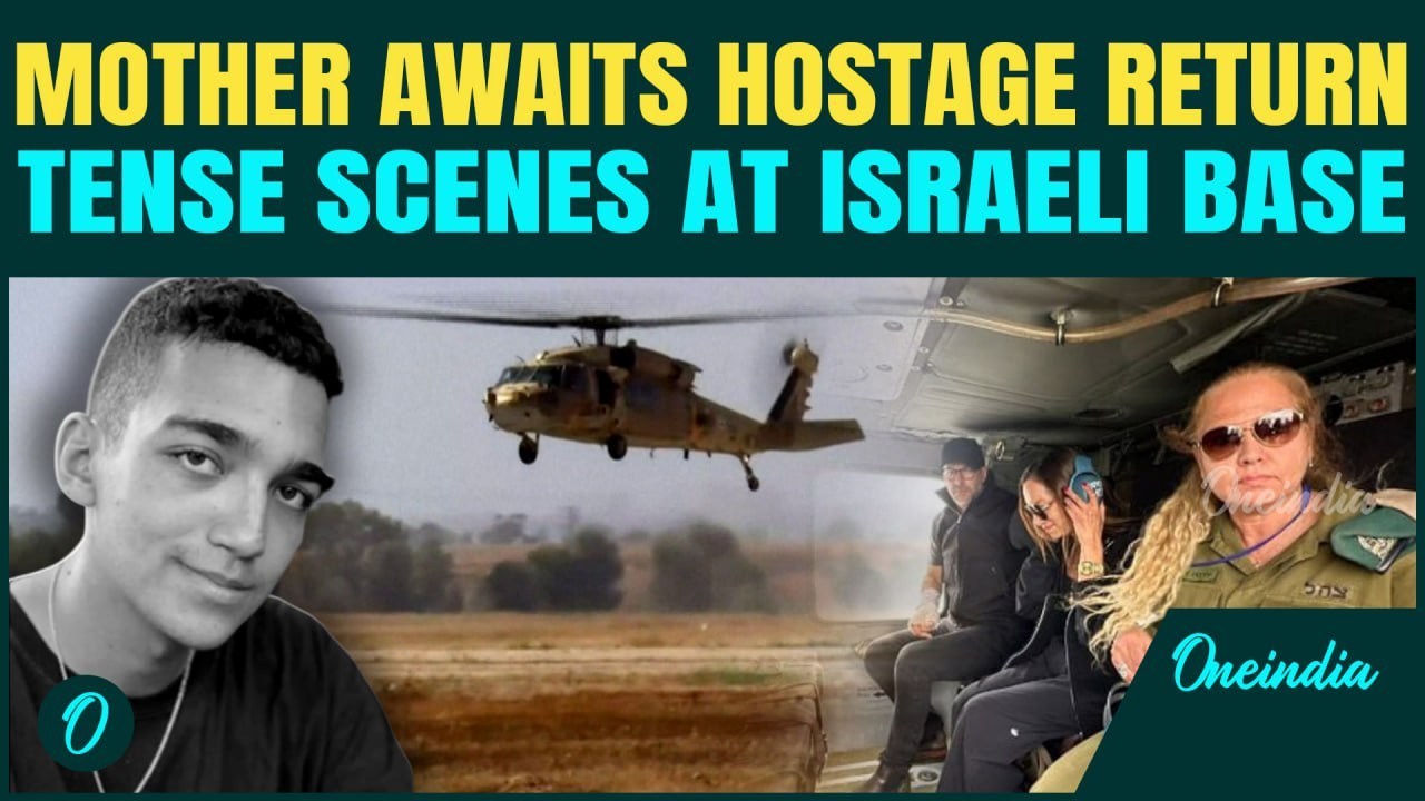 Emotional Reunion Nears As Hostage Edan’s Mother Lands At Army Base Ahead Of His Release | Gaza