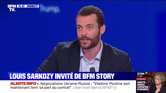 Louis Sarkozy: Je sais que mon accès aux médias de France est facilité par mon nom de famille