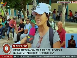 Pueblo de Nueva Esparta catalogó el simulacro electoral como rápido y organizado