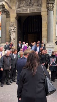 Obsèques Humbert Ibach dit « Mémé » à l'église Notre-Dame d'Auteuil à Paris