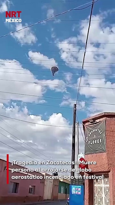 Una persona perdió la vida trágicamente este domingo en la Feria Enrique Estrada, Zacatecas, durante el Primer Festival del Globo. La víctima falleció tras arrojarse de un globo aerostático que se incendió en pleno vuelo