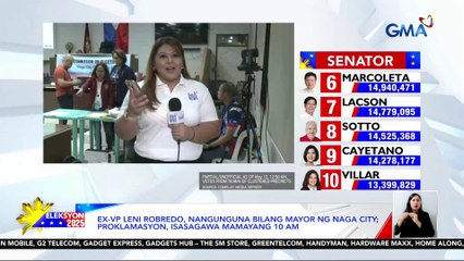 Proklamasyon sa Naga City, isasagawa mamayang 10 AM | Eleksyon 2025