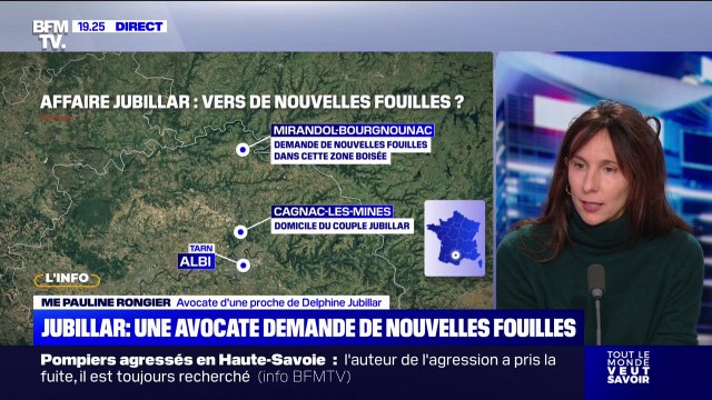 Affaire Jubillar: Des éléments matériels, scientifiques révélés par l'instruction n'ont pas été suffisamment explorés , explique l'avocate de la partie civile qui demande de nouvelles fouilles