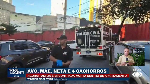 Família é encontrada morta dentro de apartamento em Minas Gerais