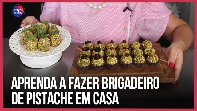 Aprenda a fazer brigadeiro de pistache em casa | Como Fazer