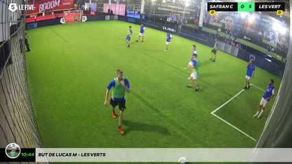 But de Lucas M - Les Verts