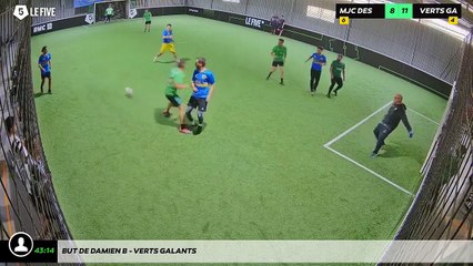 But de Damien B - Verts Galants