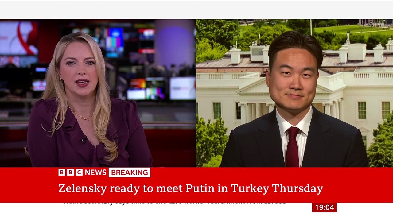 Zelensky offers to meet Putin after Trump deman...