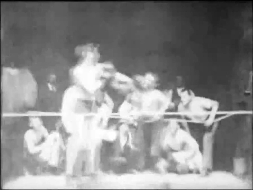 Corbett and Courtney Before the Kinetograph 1894 1st Filmed Sport (Boxing) Dir. W.J.Dickson & William Heise