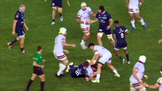 TOP 14 - Essai de Jon ECHEGARAY (UBB) - Montpellier Hérault Rugby - Union Bordeaux-Bègles