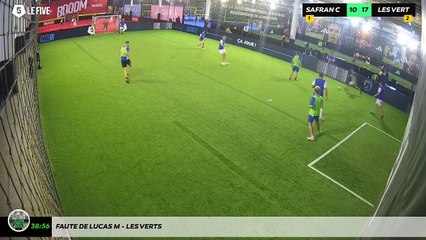 Faute de Lucas M - Les Verts