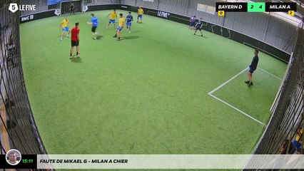 Faute de Mikael G - Milan A Chier