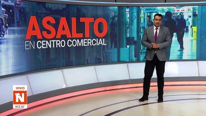 Así atracaron tienda de celulares