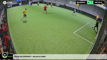 Faute de Steffen F - Milan A Chier