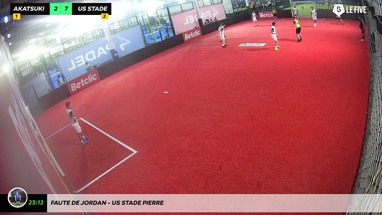 Faute de Jordan - Us Stade Pierre