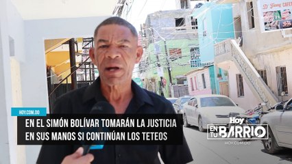 En el Simón Bolívar tomarán la justicia en sus manos si continúan los teteos
