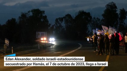Edan Alexander, soldado israelí-estadounidense, liberado tras 584 días de cautiverio en Gaza