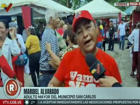 Cojedes | Adultos mayores celebraron el primer aniversario de la Gran Misión Abuelos de la Patria