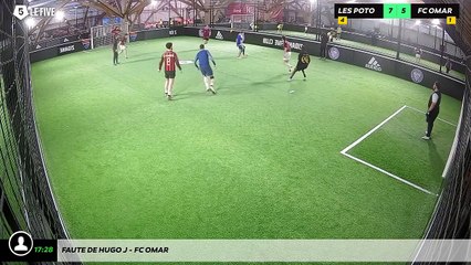 Faute de Hugo J - Fc Omar