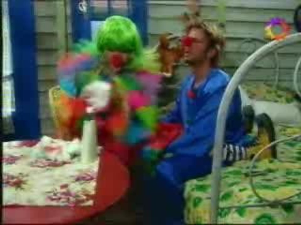 martin+monita as clowns