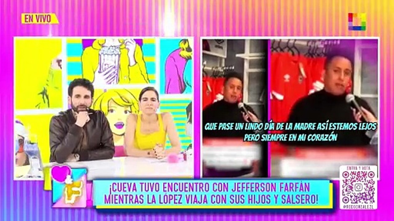 CUEVA LES PIDE DISCULPAS A RODRIGO Y GIGI POR SU MALA REACCIÓN | Willax
