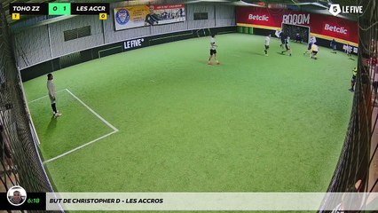 But de Christopher D - Les Accros