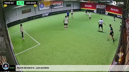 Faute de Nico N - Les Accros