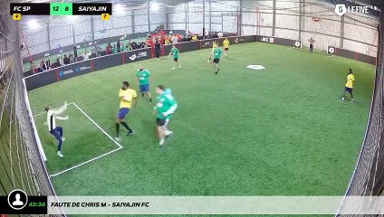 Faute de Chris M - Saiyajin Fc