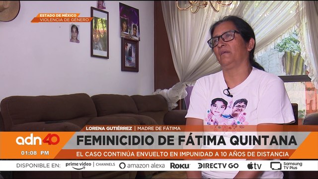 Feminicidio de Fátima Quintana: familia exige castigos más duros para feminicidas menores de edad