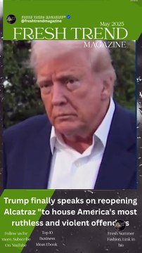 President Donald Trump Of USA Finally speaks on reopening Alcatraz to house America's most ruthless and violent offenders