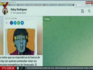 Vicepresidenta Rodríguez denunció nuevo ataque de Trump contra la soberanía venezolana