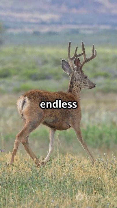 DEER AMAZING FAST ANIMAL_