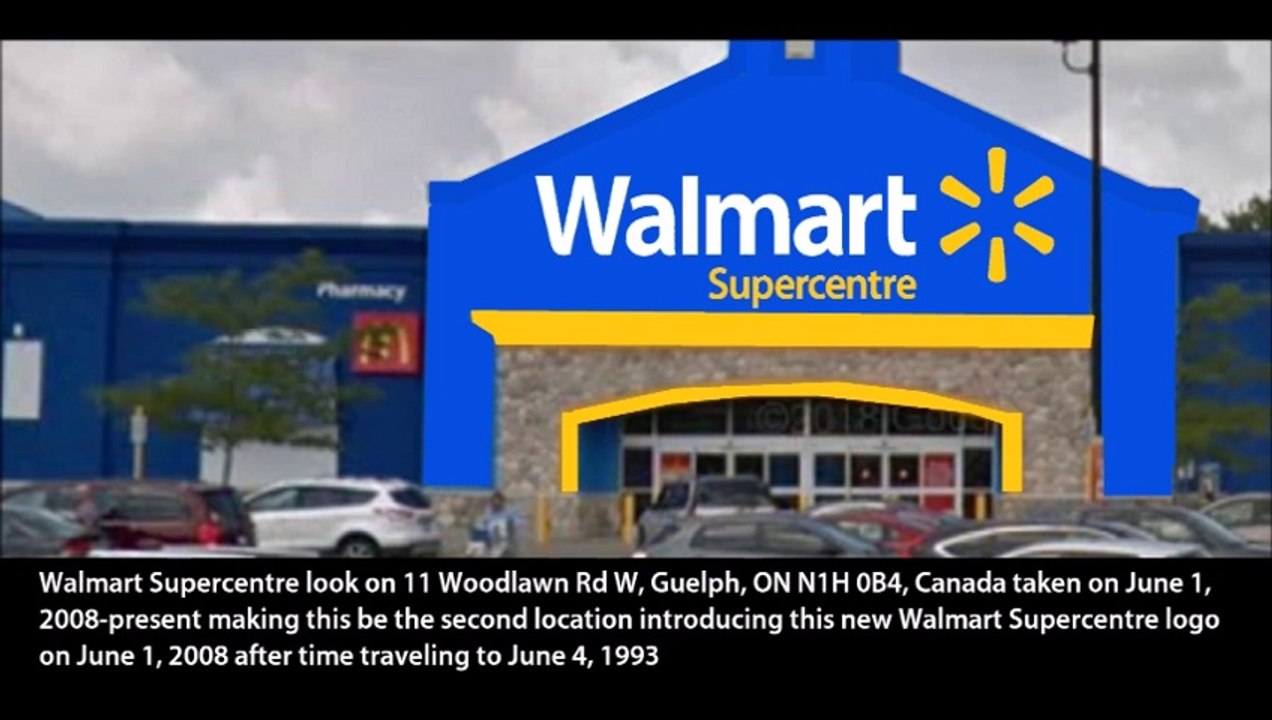 how Walmart Supercentre will look like on 11 Woodlawn Rd W, Guelph, ON N1H 0B4, Canada when time travel gets invented