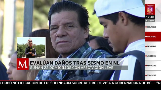 Protección Civil evalúa daños tras sismos en NL, se reportan 22 domicilios afectados