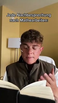 Jede Nachbesprechung nach Mathearbeiten Jonas Ems #Shorts