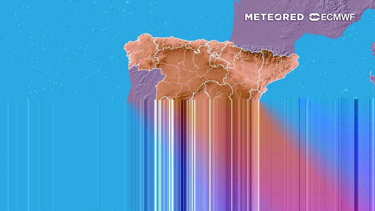 En unas horas las tormentas dejarán fuertes lluvias en España