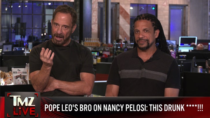 Pope Leo XIV's Brother Reshared Post Calling Nancy Pelosi A Nasty Term | TMZ Live