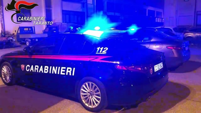 Taranto, blitz dei Carabinieri 13 arresti traffico di stupefacenti e altro (12.05.25)