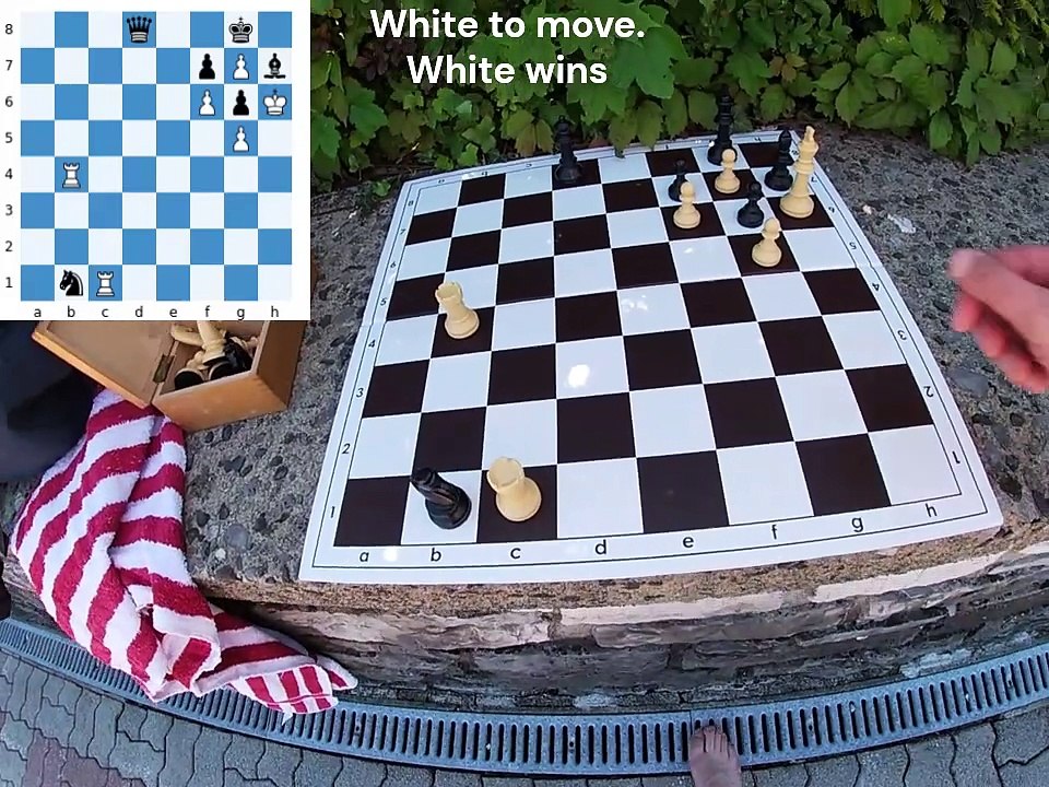 Avoiding stalemates is the issue – Study composed by Peter Krug