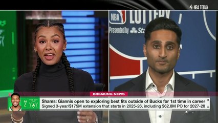 Giannis Antetokounmpo is open-minded about whether his best fit is remaining in Milwaukee or playing somewhere else, per Shams Charania.