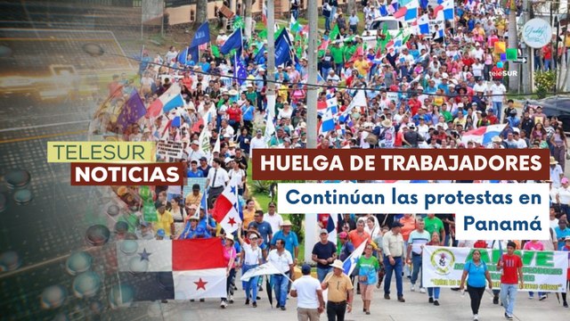 En Panamá, docentes de escuelas oficiales entran en su cuarta semana de huelga