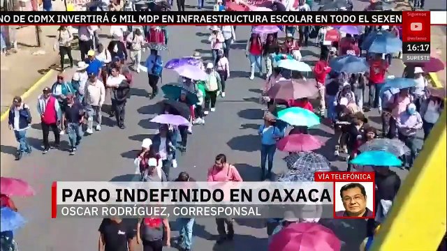 Maestros de la Sección 22 de la CNTE acuerdan paro indefinido a partir del 15 de mayo en Oaxaca
