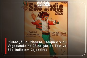 Plutão já Foi Planeta, J4mpa e Vinil Vagabundo na 2ª edição do Festival São Indie em Cajazeiras