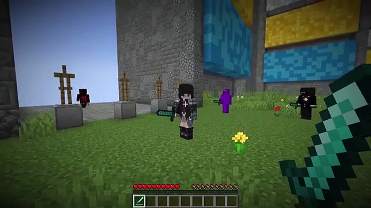 Minecraft but I join the ENEMY of PVP CIVILIZATION
